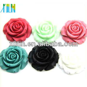 resin accessories mixed flower cabochons flower beads